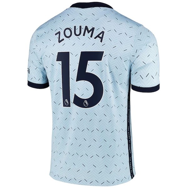 Camiseta Chelsea NO.15 Zouma 2ª Kit 2020 2021 Azul